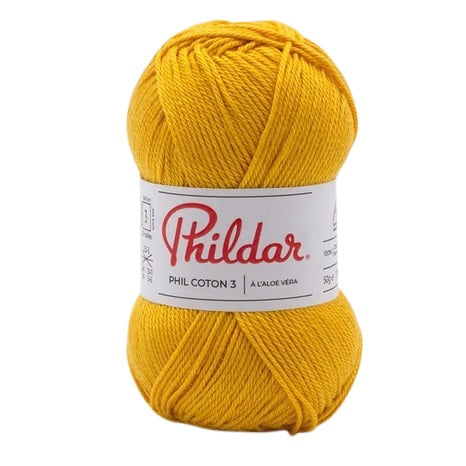 Fil coton crochet Phildar - Phil Perle 5 Pin, fil coton d'Egypte
